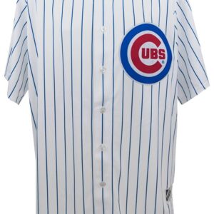 David Ross Signed Chicago Cubs White Pinstripe Majestic Replica Baseball Jersey