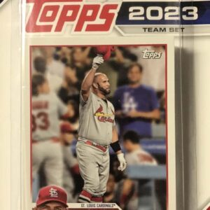 St. Louis Cardinals Topps Factory Sealed Team Set GIFT LOT Including the 2023 and 2022 Limited Edition 17 Card Sets for 34 EXCLUSIVE Cardinals Cards