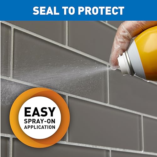 Miracle Sealants GRTSLRAEROCS Aerosol 511 Spray On Grout Sealer, 15 Ounce (Pack of 1), Clear