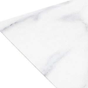 Palazzo Self Adhesive 12-Inch Vinyl Floor Tiles, 20 Rectangular Tiles - 12" x 24", Luxe White Pattern - Peel & Stick, DIY Flooring for Kitchen, Dining Room, & Bedrooms by Achim Home Décor