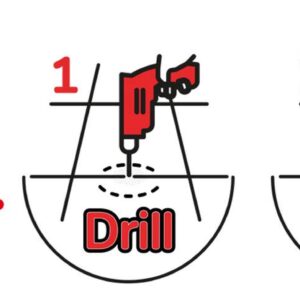 The Original Fix-A-Floor Loose Tile Repair Adhesive For All Tile, Ceramic, Marble, Stone & Wood. Custom Tip for All Grout Sizes 10.1 oz-Pack of 2 *For Best Results Use The Proven Power of a Caulk Gun*