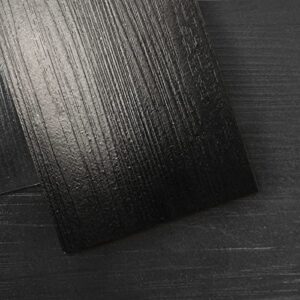 art3d 36-pack 54 sq.ft peel and stick floor tiles vinyl plank flooring wood look, adhesive and waterproof tile sticker for bedroom, living room, kitchen, rv in black