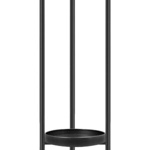 Lilybud--lily Plant Stand Indoor Outdoor, 2 Tier Heavy Duty Plant Stand, 30'' Tall Plant Stand Outdoor, Metal Plant Stands for Indoor Plants, Balcony, Living Room