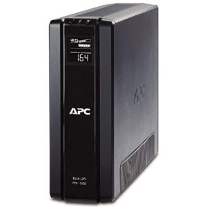 apc ups 1500va battery backup surge protector, br1500g backup battery power supply with avr