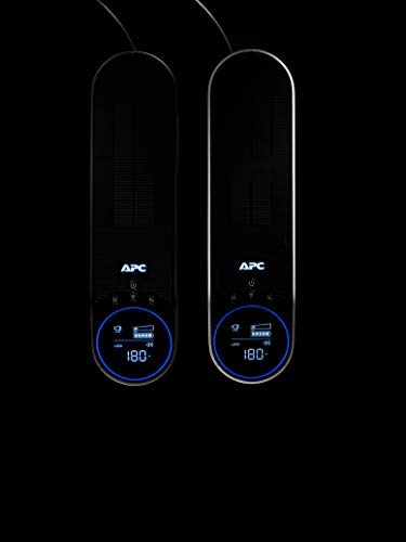 APC Gaming UPS, 1500VA Sine Wave UPS Battery Backup with AVR and (3) USB Charger Ports, BGM1500B, Back-UPS Pro Uninterruptible Power Supply, Midnight