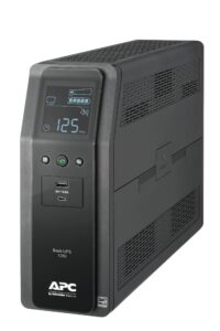 apc bn1350m2 back-ups pro bn series battery backup system, 10 outlets, 1,350 va, 1,080 j