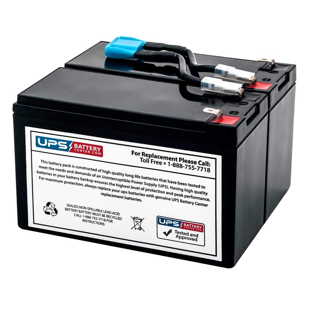 New Battery Pack for APC Smart UPS C 1000VA LCD SMC1000 Compatible Replacement by UPSBatteryCenter