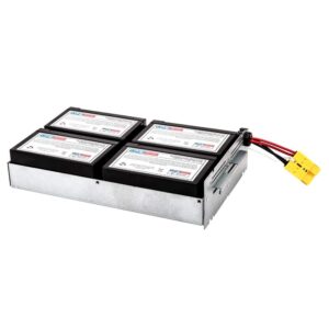 new rbc24 battery pack for apc smart-ups 1500 rm 2u 120v sua1500rm2u compatible replacement by upsbatterycenter