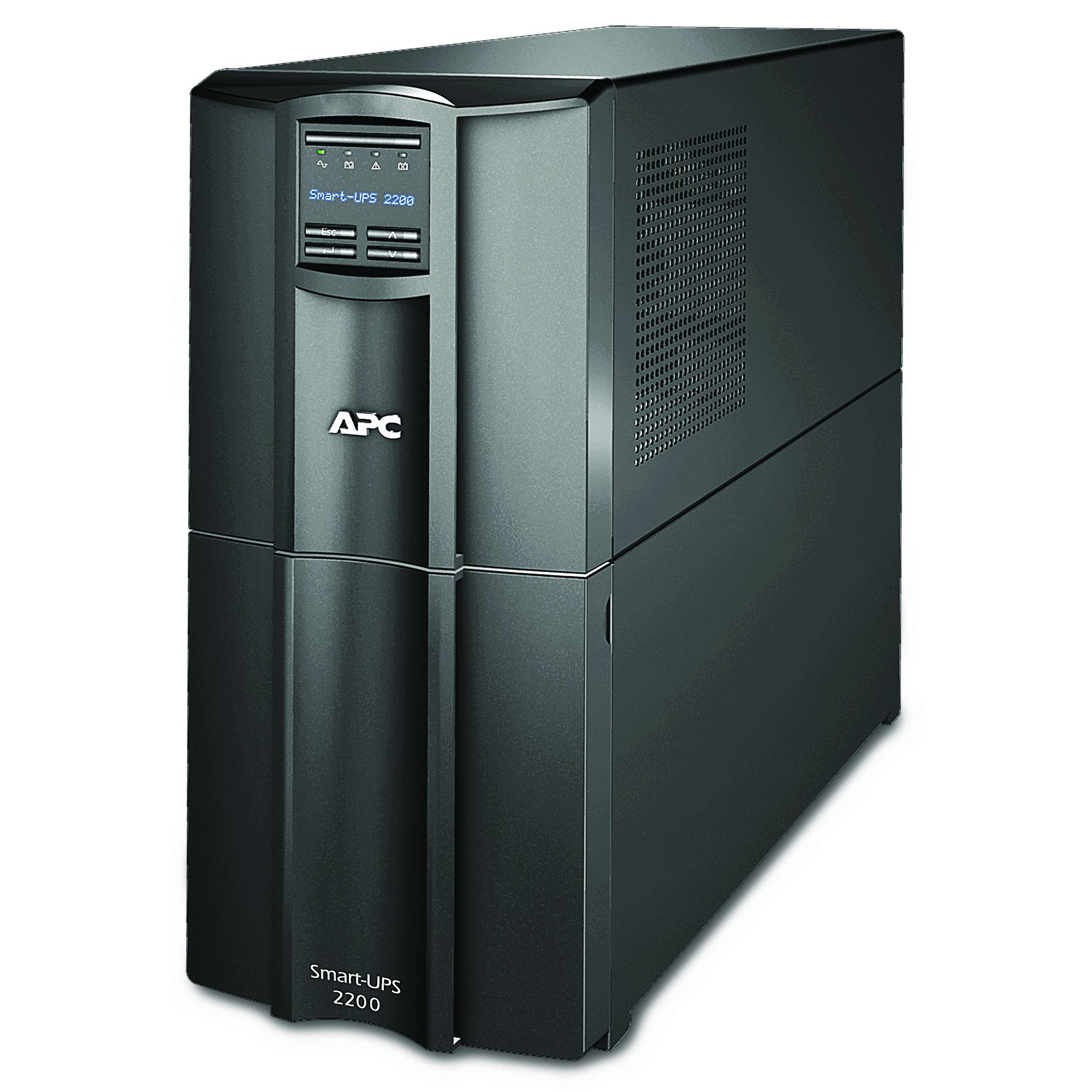 APC 2200VA Smart-UPS with SmartConnect, Pure Sinewave UPS Battery Backup, Line Interactive, 120V Uninterruptible Power Supply (SMT2200C) (Renewed)