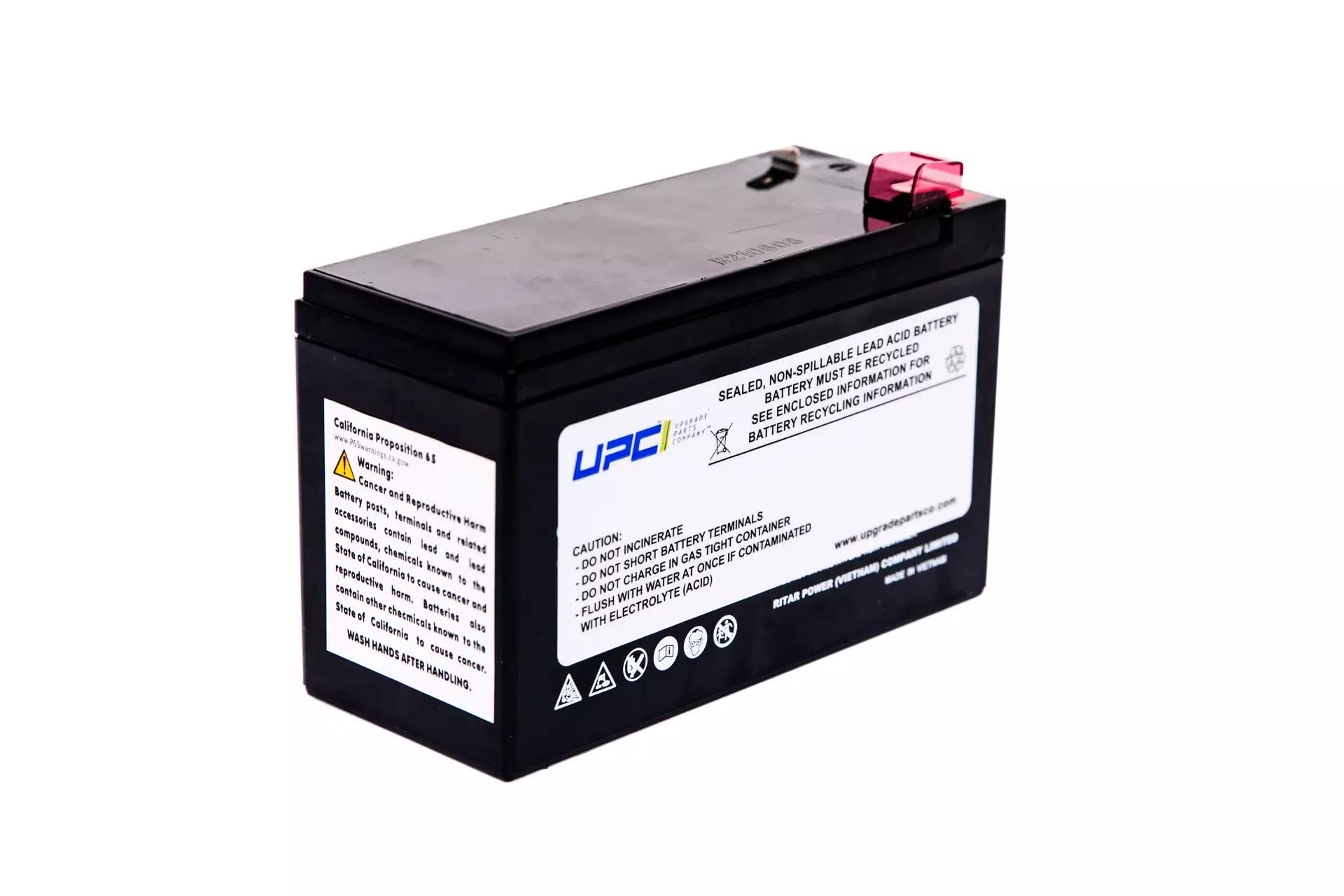 UPC UPGRADE PARTS COMPANY APCRBC110-UPC Replacement Battery for APC Models APCRBC110, BE550R, ES550, BE550G, BN600G, BN600MC, BN575G