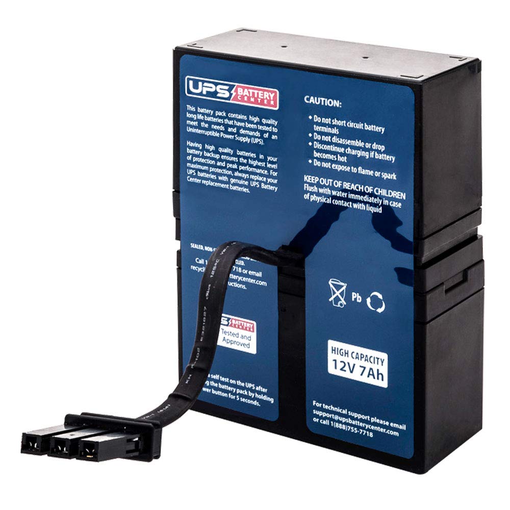 APC Back-UPS RS 800 BR800-FR New Compatible Replacement Battery Pack (RBC32) by UPSBatteryCenter