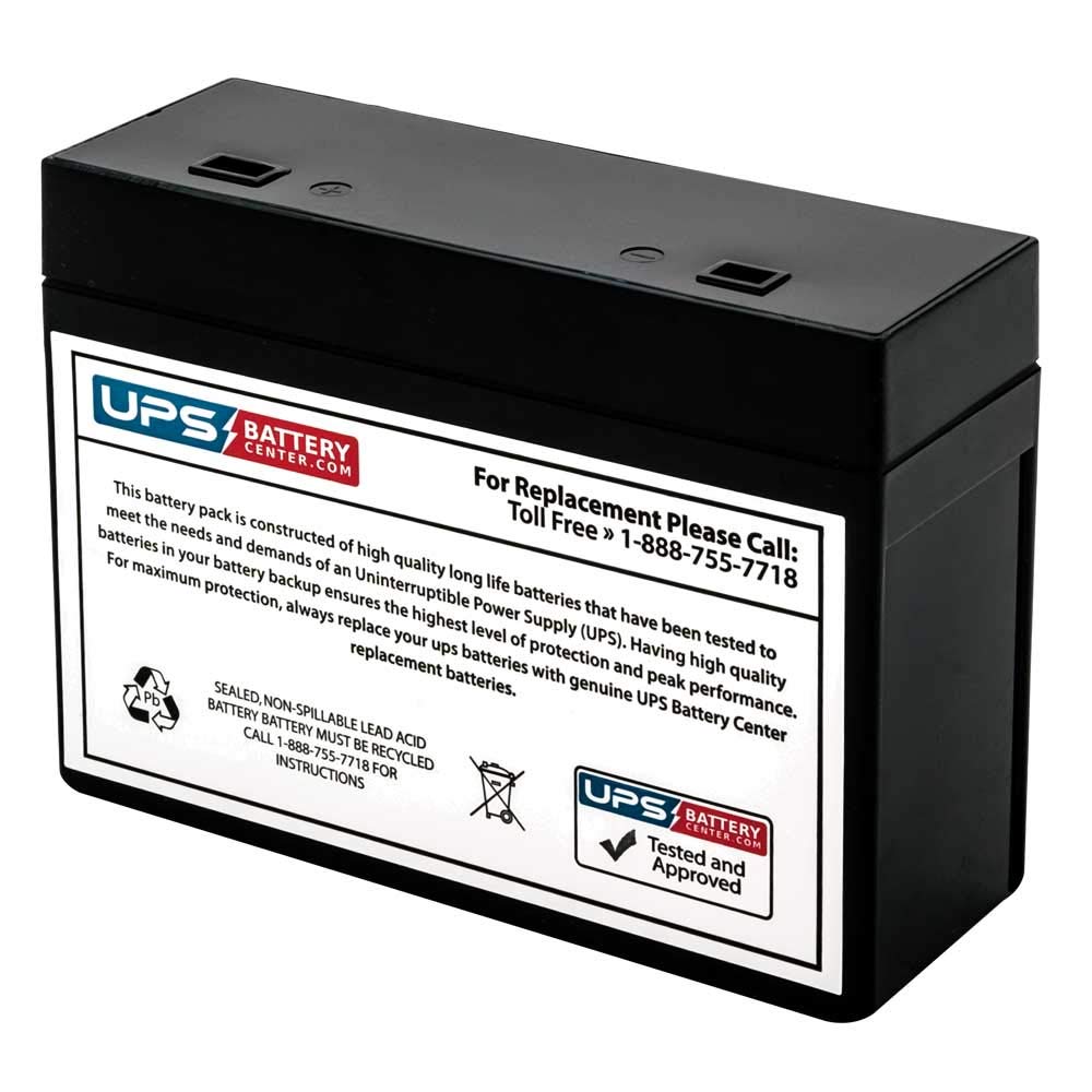 BF280C - UPSBatteryCenter RBC10 Compatible Replacement Battery for APC BackUPS Office 280 BF280C