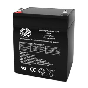 ajc battery compatible with apc smartups rm sua3000rm2u 12v 5ah ups battery