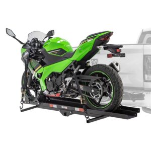 black widow mcc-600 heavy duty steel motorcycle carrier