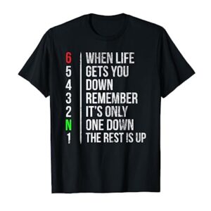 Motorbike Motorcycle Gears When Life Gets You Down T-Shirt