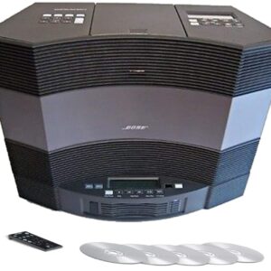 Bose Acoustic Wave Music System and 5-CD Multi Disc Changer II - Graphite Grey (Black)