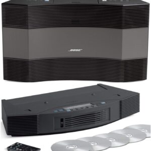 Bose Acoustic Wave Music System and 5-CD Multi Disc Changer II - Graphite Grey (Black)