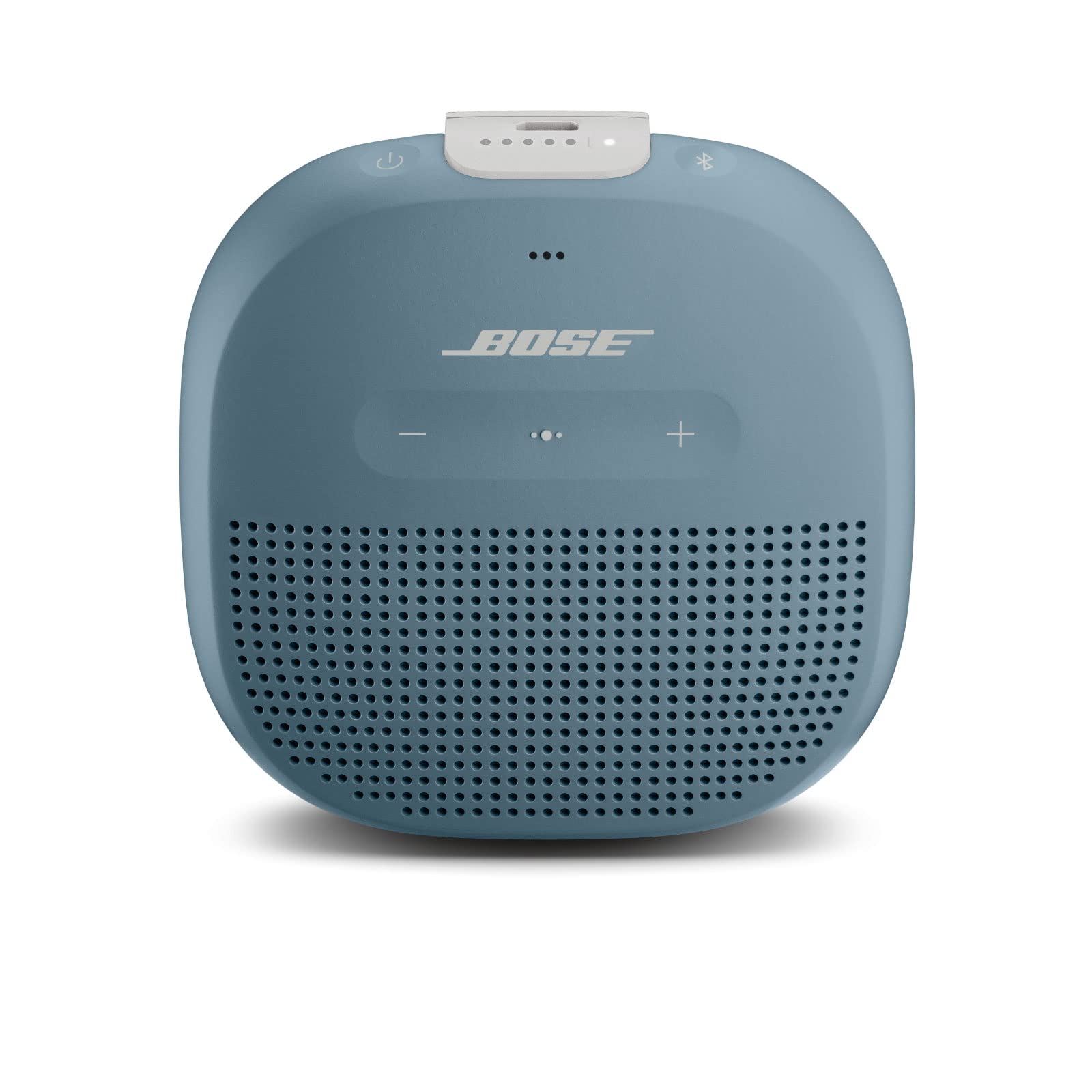 Bose SoundLink Micro Bluetooth Waterproof Speaker with Microphone - Stone Blue (Renewed)