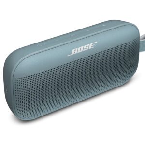 Bose SoundLink Flex Portable Bluetooth Waterproof Dustproof Speaker - Stone Blue (Renewed)