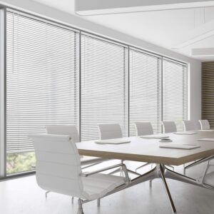 CHICOLOGY Blinds for Windows , Mini Blinds , Window Blinds , Door Blinds , Blinds & Shades , Camper Blinds , Mini Blinds for Windows , Horizontal Window Blinds , Gloss White, 34"W X 60"H