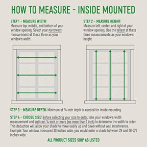 Calyx Interiors 1” Cordless Vinyl Mini Blinds, White, 22.5" W x 36" H, 04MV2224360