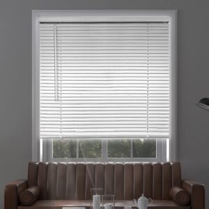 chicology blinds for windows, mini blinds, window blinds, door blinds, blinds & shades, camper blinds, mini blinds for windows, horizontal window blinds, midnight white (blackout), 42" w x 36" h