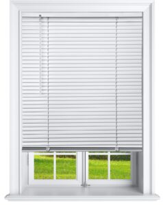 cordless 1 inch window blinds, mirrotek cordless blinds light filtering mini blinds 30 x 64