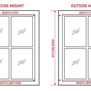 Ultra Premium White 2" Inch Faux Wood Blind 35" W x 72" L