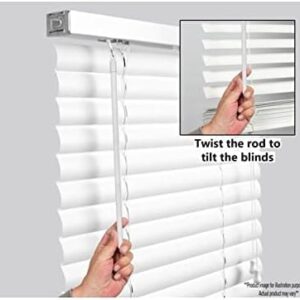 GMA Group New White Blind Wand/Rod - High Strength (30" Long - 2 Piece Pack)