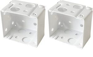 cutelec box mounting bracket 1set for 1-1/2" blinds white color window blinds headrail bracket