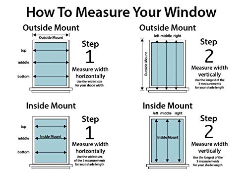 Radiance Cordless Bamboo Roman Shades for Windows - Flatstick Bamboo Blinds for Semi-Private Light Control - Easy to Lift & Fold Up Window Shades - Driftwood - 39 in. W x 64 in. L - (2208864E)