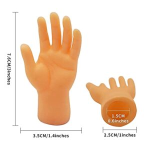 Yolococa Tiny Hands Finger Little Finger Puppets Mini Finger Hands Miniature Small Hands Tiktok 10 Pieces