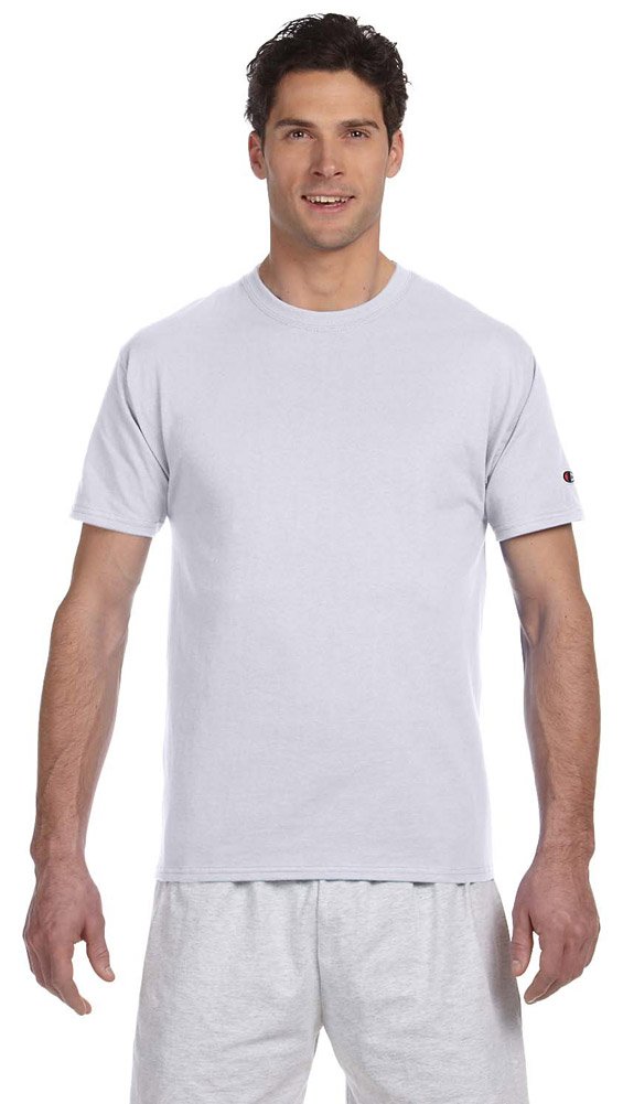 Champion 6.1 oz. Short-Sleeve T-Shirt, XL, ASH