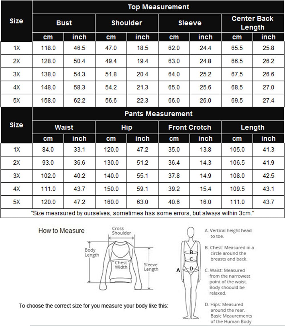 IN'VOLAND Plus Size Sweatsuits Set Long Sleeve Tracksuit Pullover Hoodie and Sweatpants Velvet Jogging Set with Pockets 3X