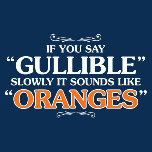 It Sounds Like Oranges Graphic Novelty Sarcastic Funny T Shirt L Black