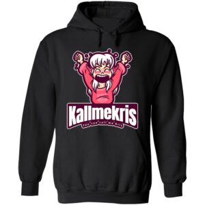 kallmekris merch kallmekris merch unisex hoodie sweatshirt hoodie (black, l)