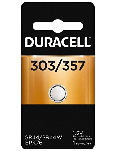 10 Duracell 357 303 A76 PX76 SR44W/SW LR44 AG13 Silver Oxide Battery