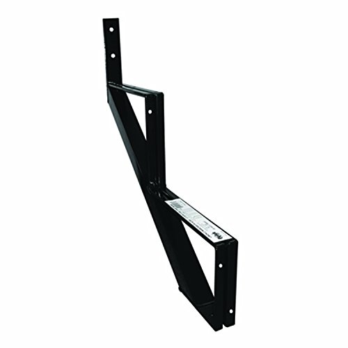 Pylex 13902 riser 2 Steps Steel Stair Stringers, Black