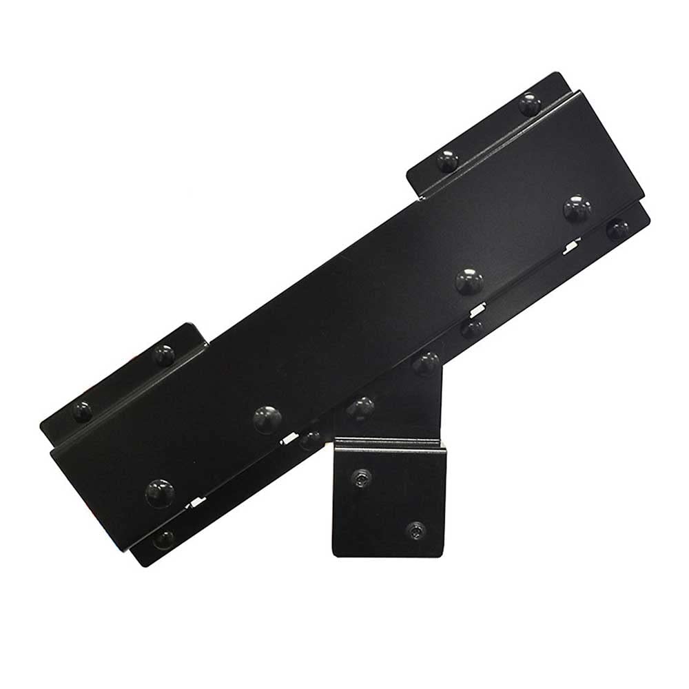 Pylex 13920 Steel Stair Riser Connector, Black