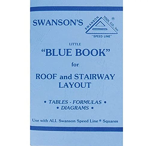 Swanson Tool Co S0107 "Big 12" 12-Inch Speed Square Layout Tool with Blue Book