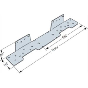 (10 count) simpson strong-tie lscss adjustable stair-stringer connector stainless steel