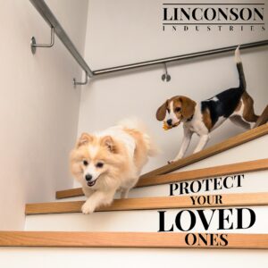 linconson 4 Inch x 35 Feet Clear Slip Resistant Stairs Tread Grip & Anti Slip Tape,Indoor Use-Clear-PVC Free