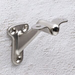 Triumph Hardware,3 Pack,3" Heavy Duty Handrail Bracket Brushed Nickel,stair railing bracket