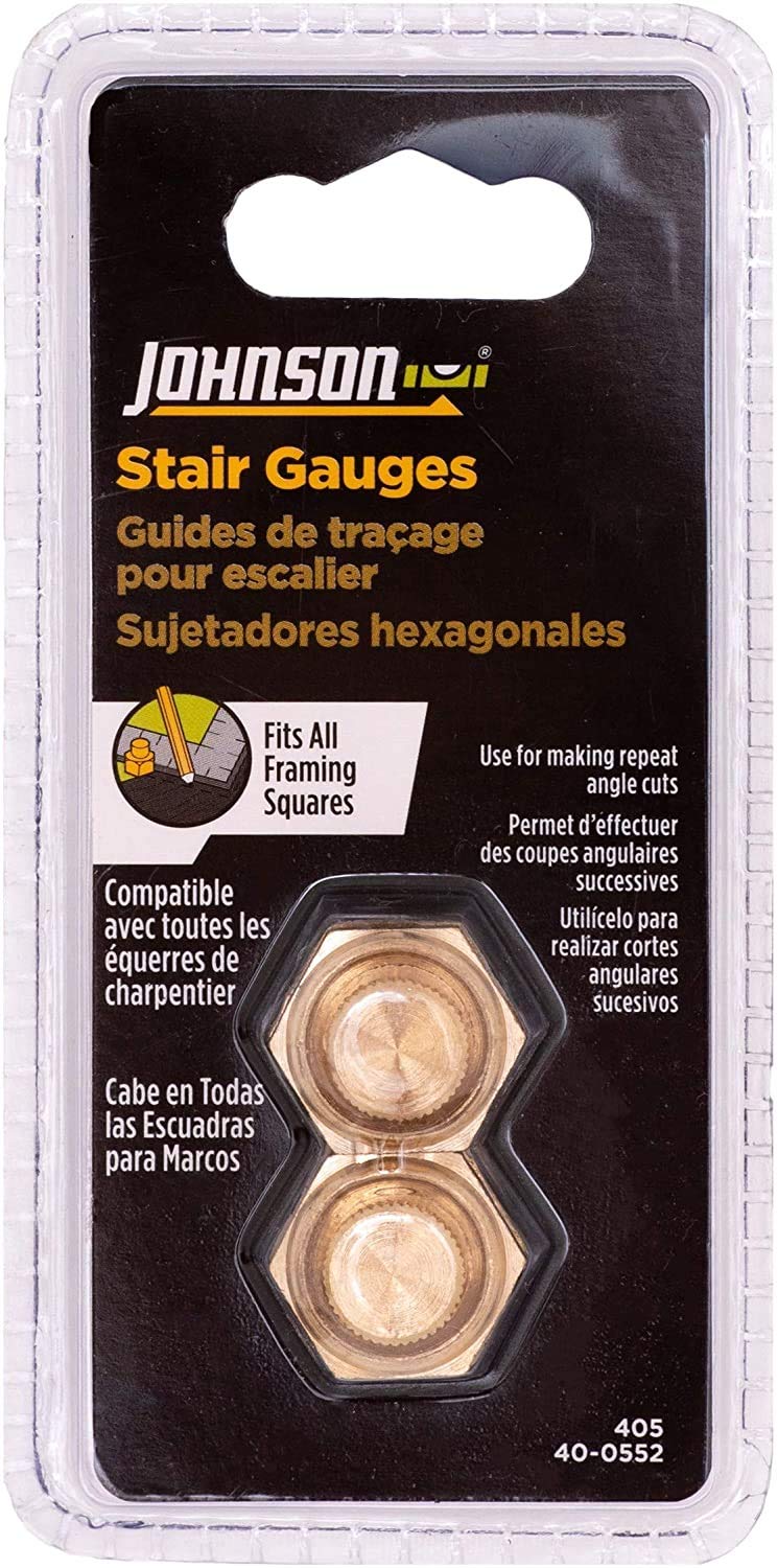 Johnson Level & Tool 405 Stair Gauge 2-Count - 4 Pack