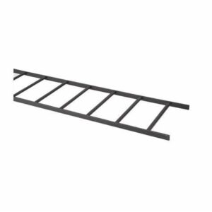 B-Line SB17U12BFB Steel Tubular Stringer Ladder 119-1/2 Inch x 12 Inch x 1-1/2 Inch