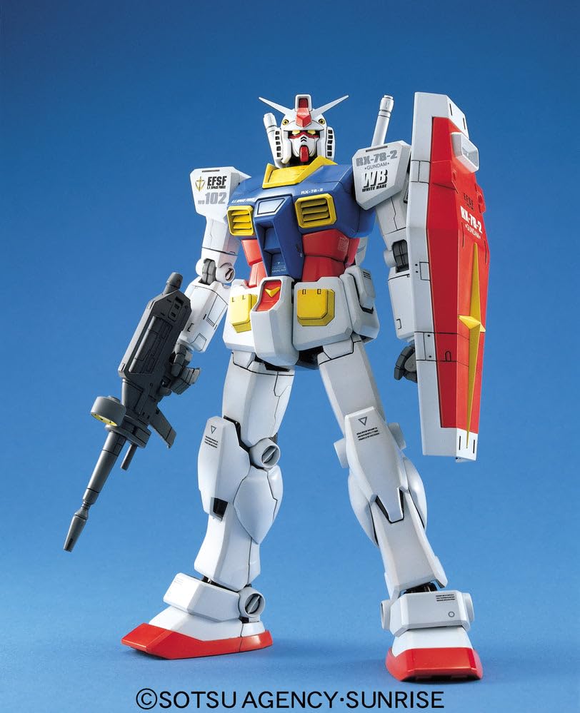 Bandai Hobby - Maquette Gundam - Gundam Rx-78 Gundam Ver.1.5 Gunpla MG 1/100 18cm - 4573102638519