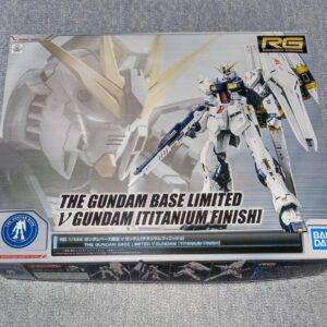 Bandai RG 1/144 ν Gundam Titanium Finish Model kit