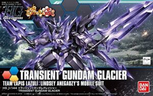 bandai hgbf 1/144 transient gundam glacier gundam model kit (resale version)