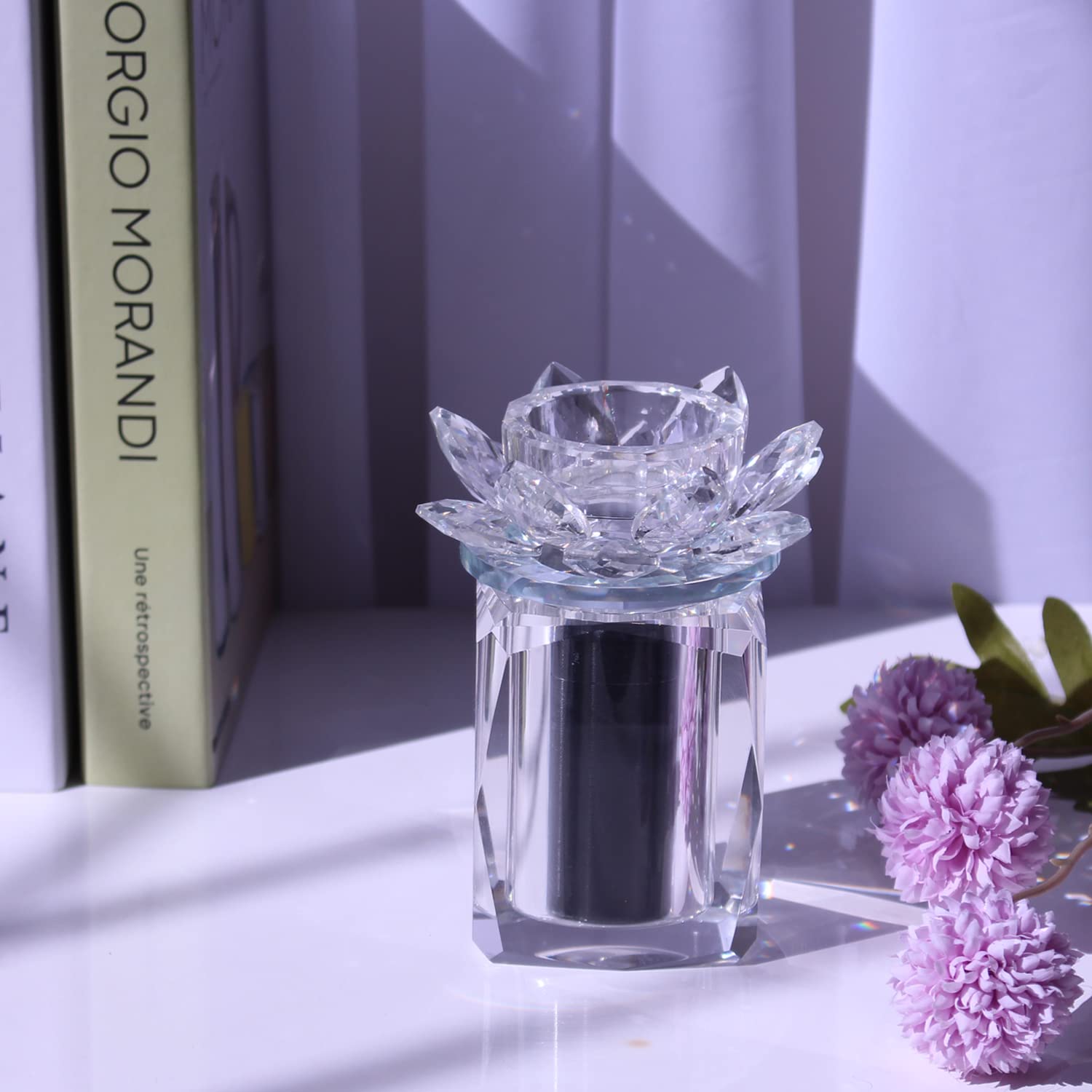 Contid Mini Urns Crystal Ashes Cremation Keepsake Photo Urn Small Urns Cremation Funeral Picture Ashes Holder Urns for Human or Pet to Remember Your Loved One Lost