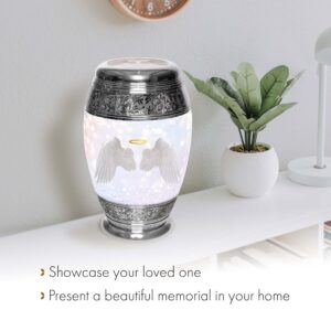 Guardian Angel Cremation Urn for Human Ashes Adult Female for Funeral, Burial & Home - Urns for Ashes Adult Large Urns for Mom & Cremation Urns for Women Guardian Angel Urn